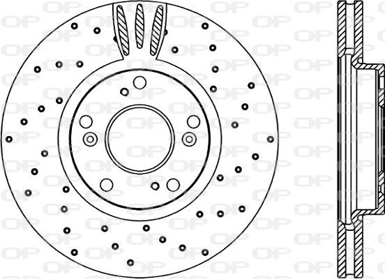 OPEN PARTS Jarrulevy BDRS2226.25